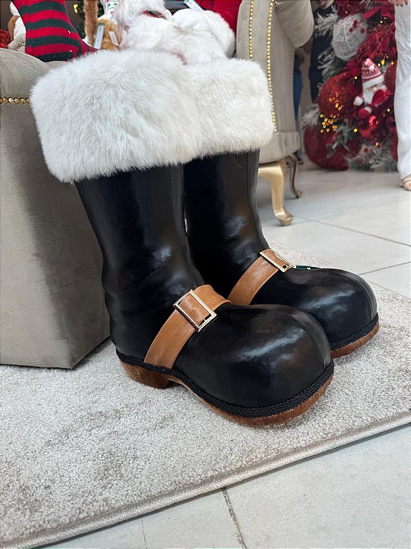 BOTA DO PAPAI NOEL DECORATIVA 40CM - PRÉ VENDA 2025