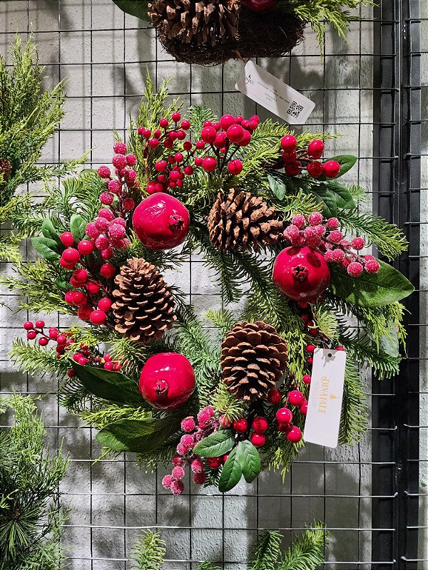 GUIRLANDA DECORADA ROMÃ 55CM