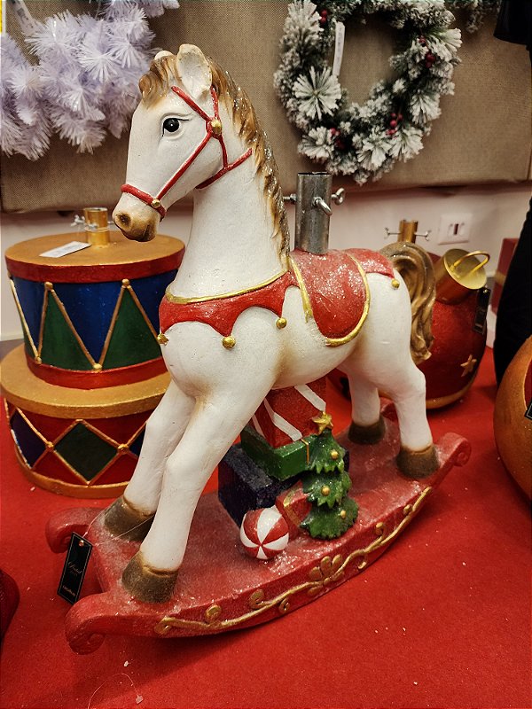 BASE PARA ÁRVORE DE NATAL CAVALO BALANÇO - PRÉ VENDA 2025