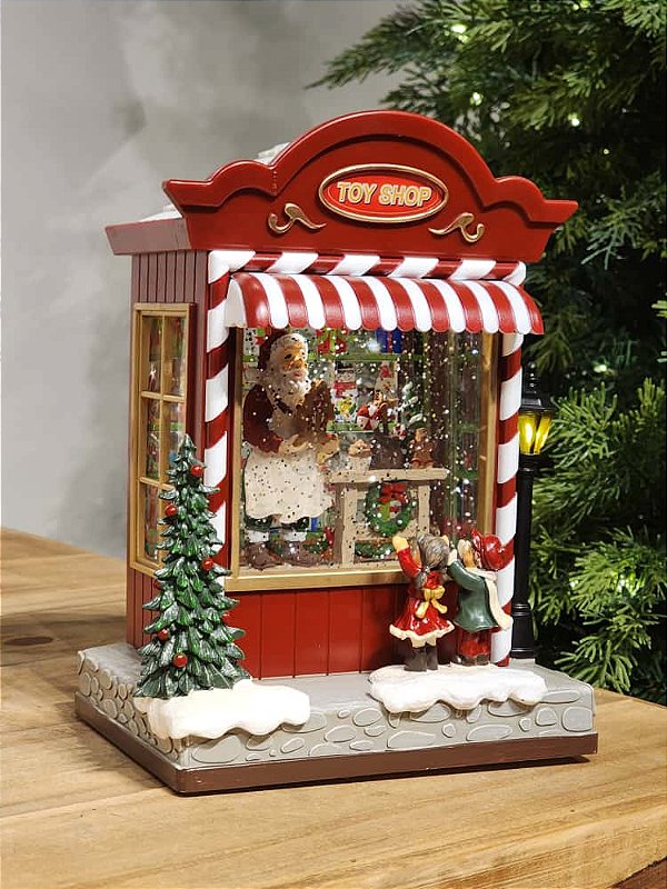 CENÁRIO LOJA DE BRINQUEDOS COM ÁGUA 22CM