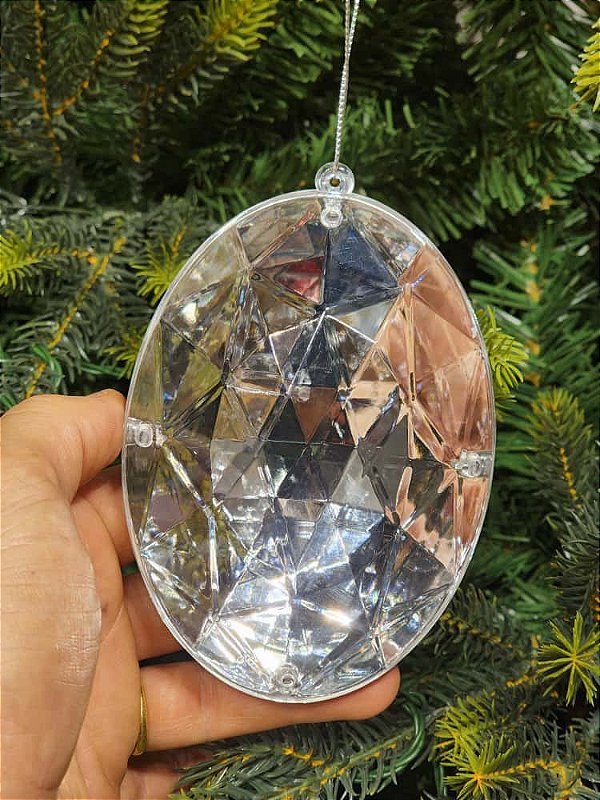 PENDENTE ORNAMENTO JOIA PRATA 13,5CM