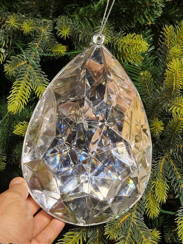 PENDENTE ORNAMENTO JOIA PRATA 23CM