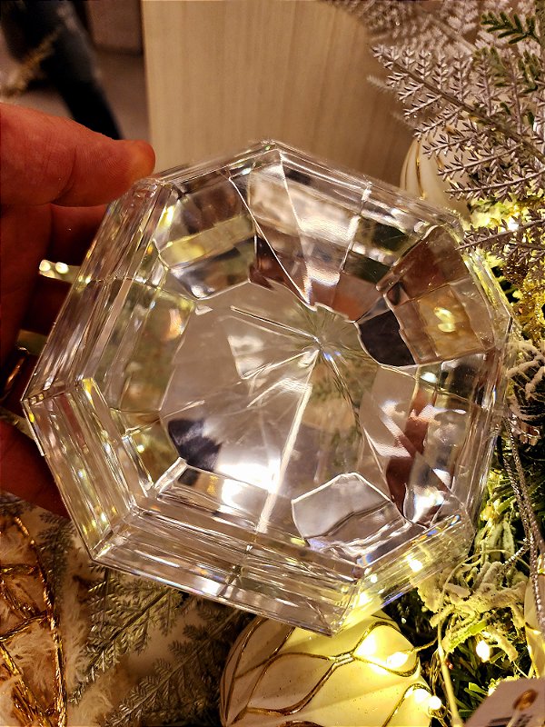 PENDENTE ORNAMENTO JOIA PRATA 16,5CM - PRÉ VENDA 2025