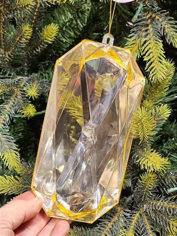 PENDENTE ORNAMENTO JOIA OURO 18CM