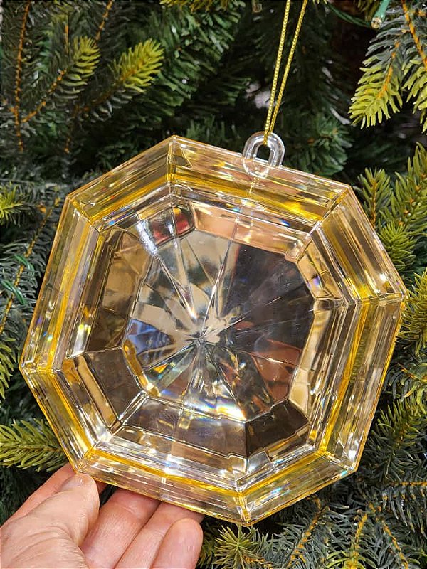 PENDENTE ORNAMENTO JOIA OURO 16,5CM