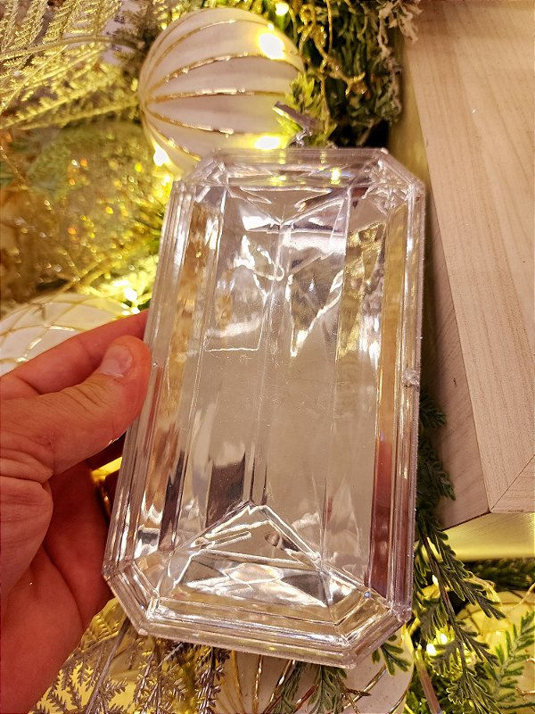 PENDENTE ORNAMENTO JOIA PRATA 18CM - PRÉ VENDA 2025