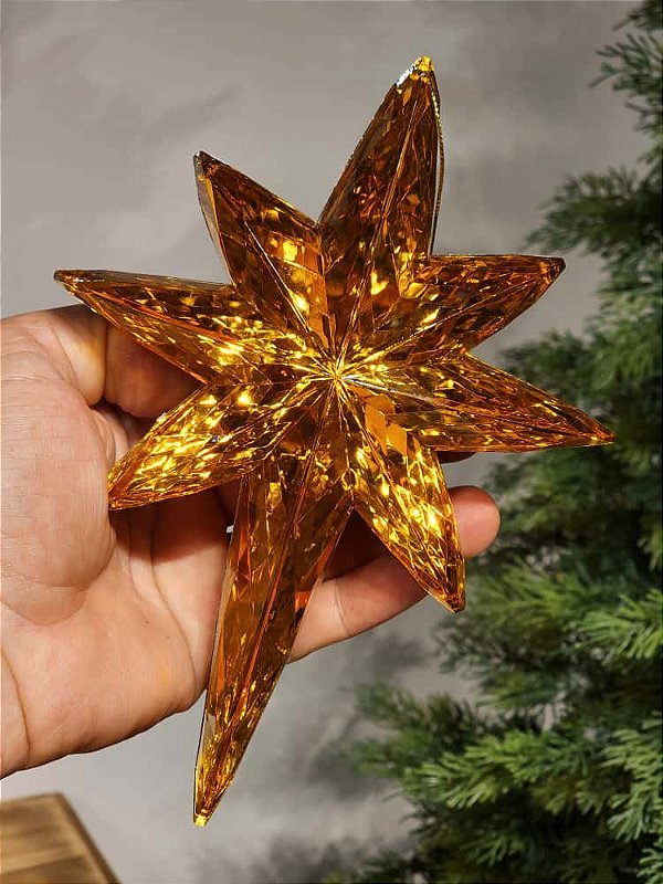 PENDENTE ORNAMENTO JOIA AMBAR 20,5CM