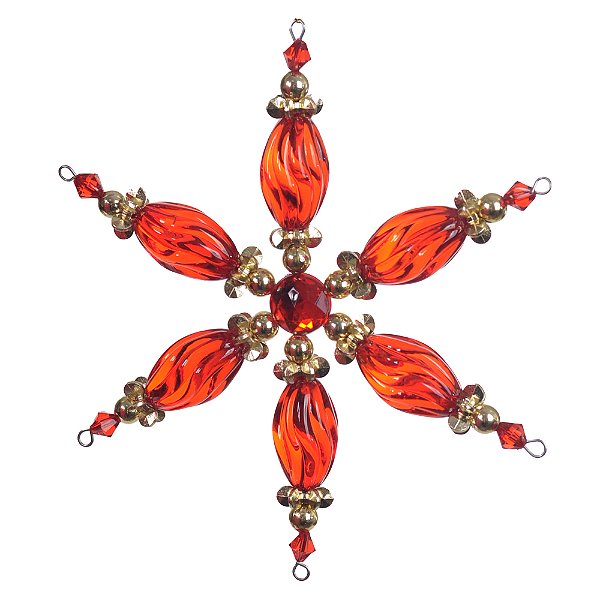 PENDENTE ORNAMENTO ESTRELA 17,5CM - PRÉ VENDA 2025