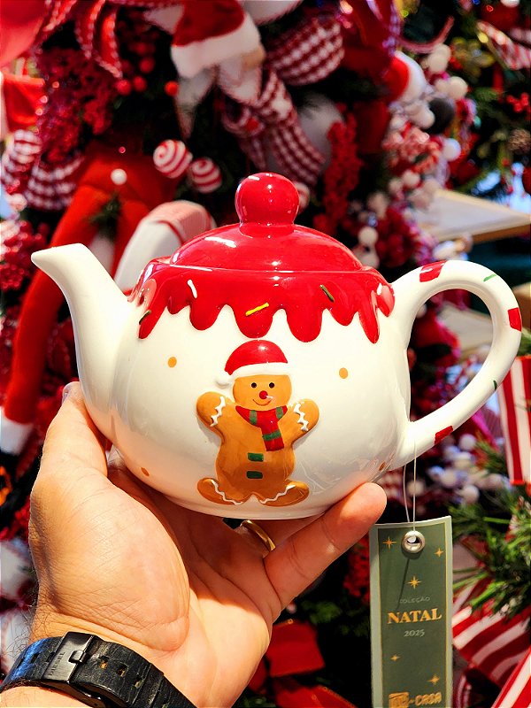 BULE DECORATIVO GINGERBREAD 12CM - PRÉ VENDA 2025