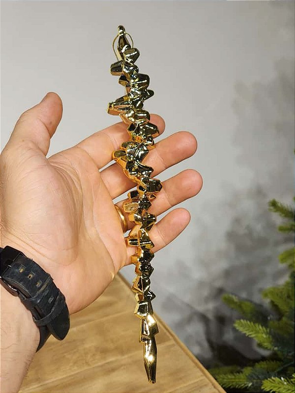 PENDENTE SINCELO OURO 25CM