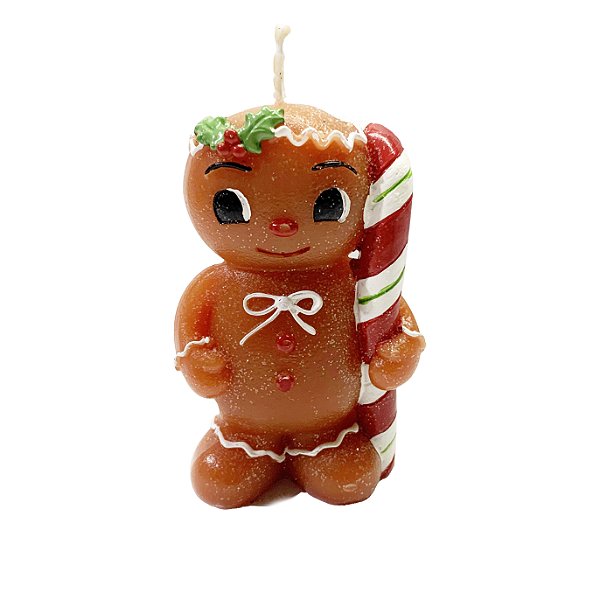 VELA MENINO GINGERBREAD 13CM - PRÉ VENDA 2025