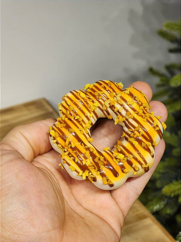 DONNUT DECORATIVO NATALINO 7CM