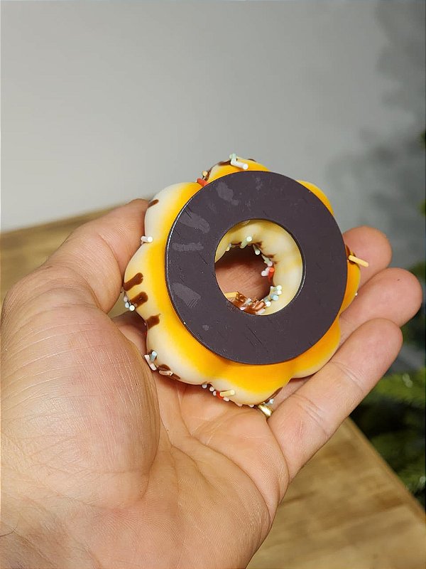 DONNUT DECORATIVO NATALINO 7CM
