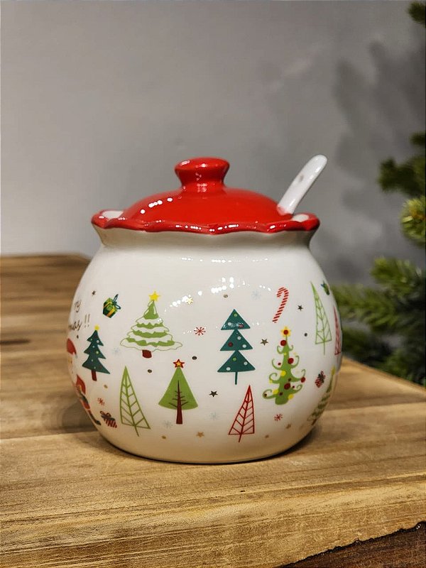 AÇUCAREIRO NOEL DECORATIVO NATALINO