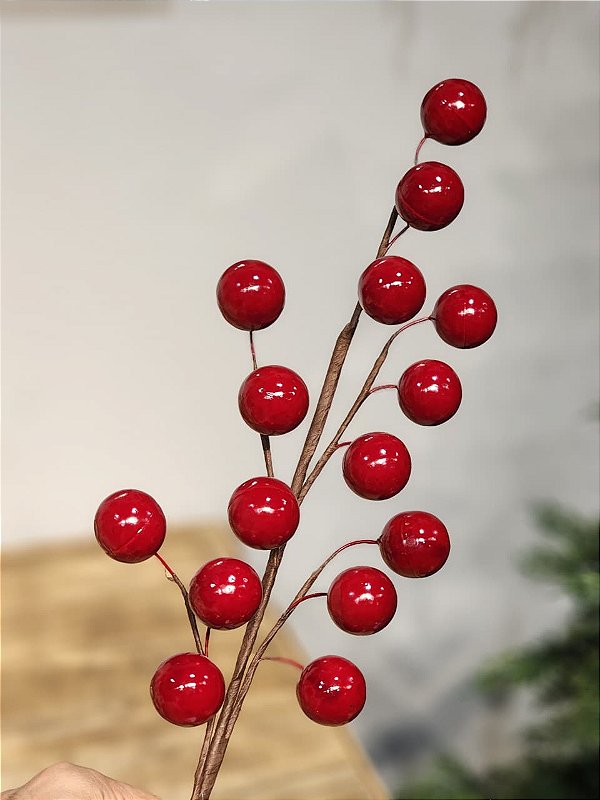 GALHO ARAMADO BERRY 33CM