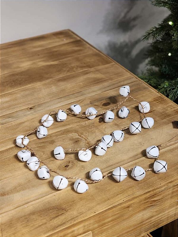 FESTÃO GUIZOS BRANCO 1,40CM