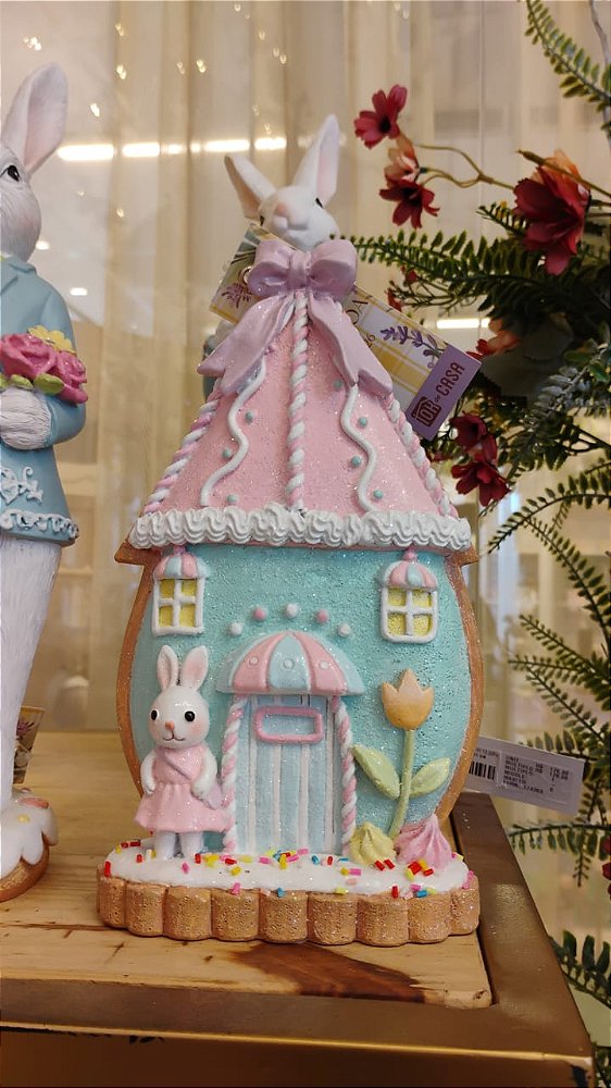 CASINHA DE COELHO CANDY 21CM - PRÉ VENDA 2026