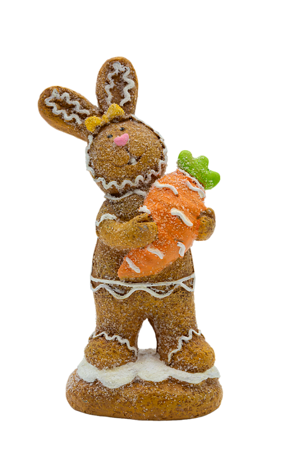 COELHO COM CENOURA 14CM - PRÉ VENDA 2026