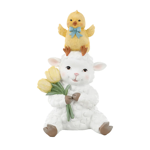 OVELHA COM PINTINHO 29CM - PRÉ VENDA 2026