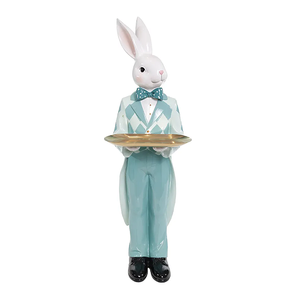 COELHO COM BANDEJA 56,5CM - PRÉ VENDA 2026