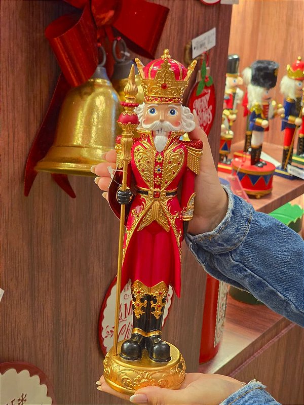 SOLDADO DE CHUMBO COM COROA 35,5CM - PRÉ VENDA 2026