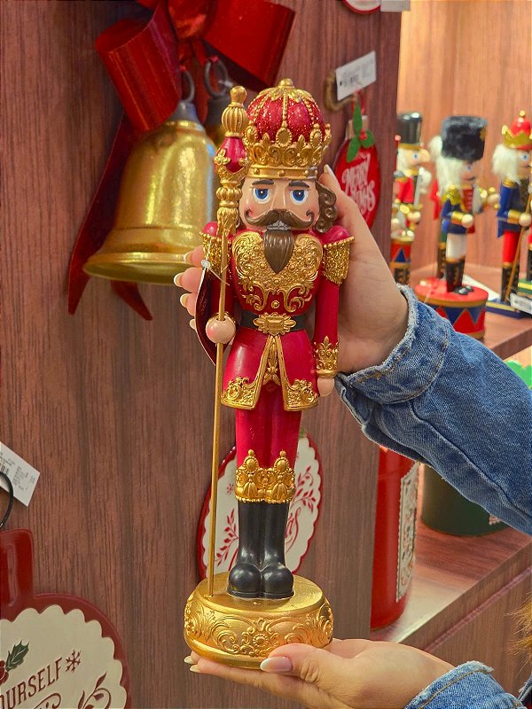 SOLDADO DE CHUMBO COM CETRO 35,5CM - PRÉ VENDA 2026