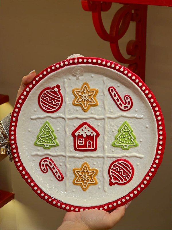 PRATO RASO BISCOITOS 27,5CM - PRÉ VENDA 2026