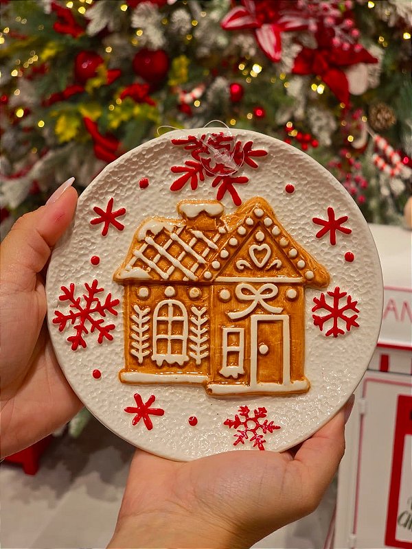 PRATO RASO CASA GINGER LINHA JOY 20CM - PRÉ VENDA 2026