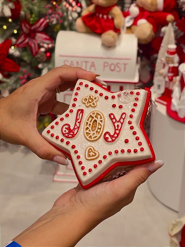 POTE ESTRELA COM TAMPA JOY 13CM - PRÉ VENDA 2026