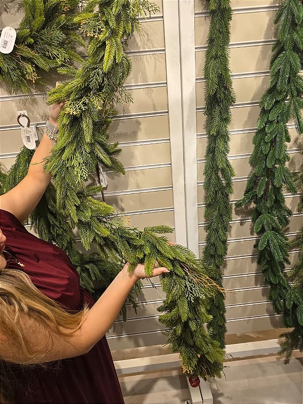 FESTÃO REALISTA CIPRESTE TOQUE REAL 1,52CM - PRÉ VENDA 2026