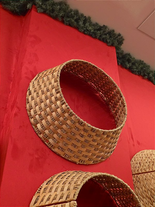 SAIA RIGIDA PARA ÁRVORE DE NATAL TRANÇADA 70CM DESMONTÁVEL - PRÉ VENDA 2026