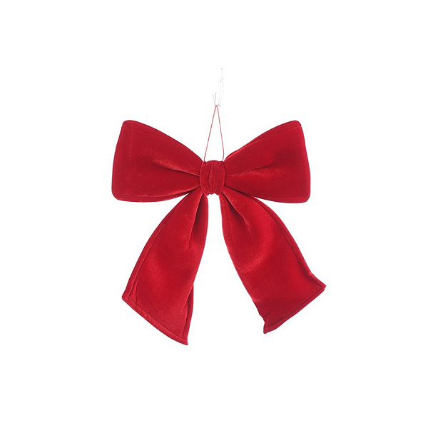 LAÇO VELUDO VERMELHO 40X47CM - PRÉ VENDA 2026