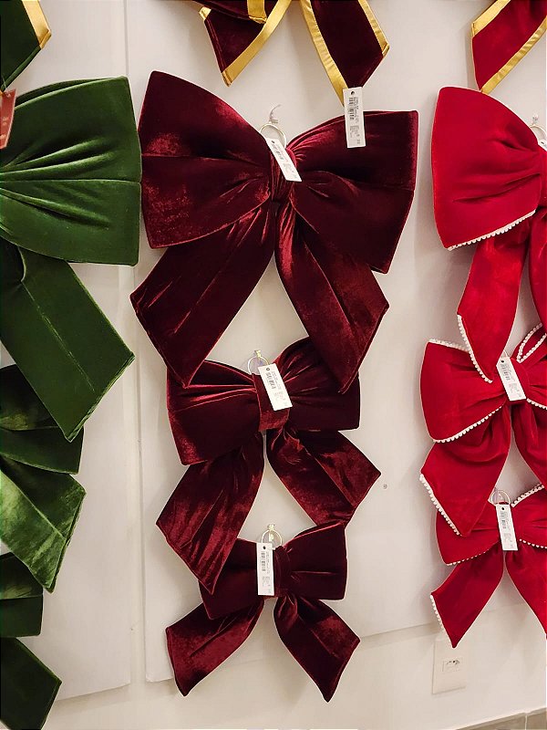 LAÇO VELUDO BORDO GG - PRÉ VENDA 2026