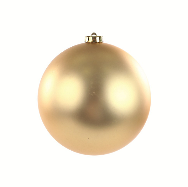 BOLA TRADICIONAL DOURADA FOSCA 15CM - PRÉ VENDA 2026