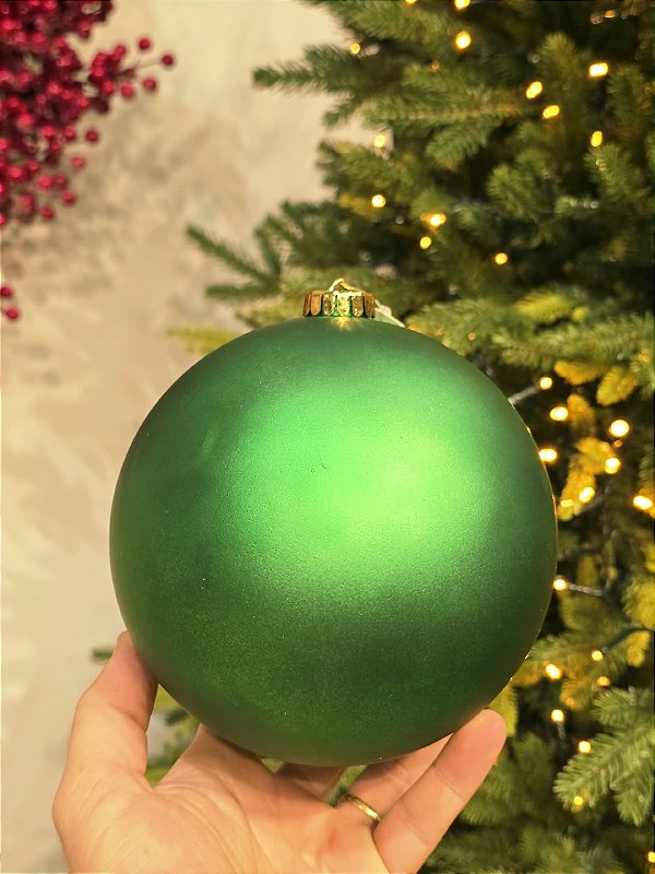 BOLA TRADICIONAL VERDE FOSCA 15CM