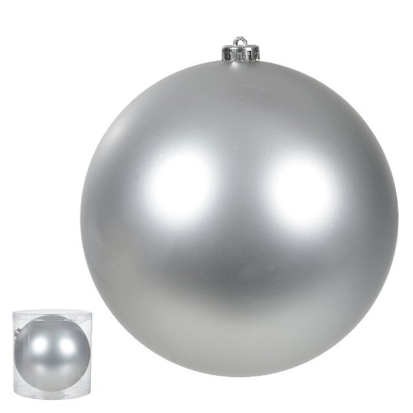 BOLA TRADICIONAL PRATA FOSCA 20CM - PRÉ VENDA 2026