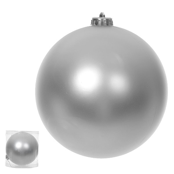 BOLA TRADICIONAL PRATA FOSCA 25CM - PRÉ VENDA 2026