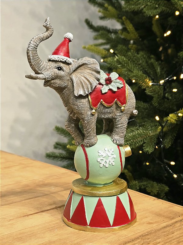 ELEFANTE NO CIRCO 24,8CM