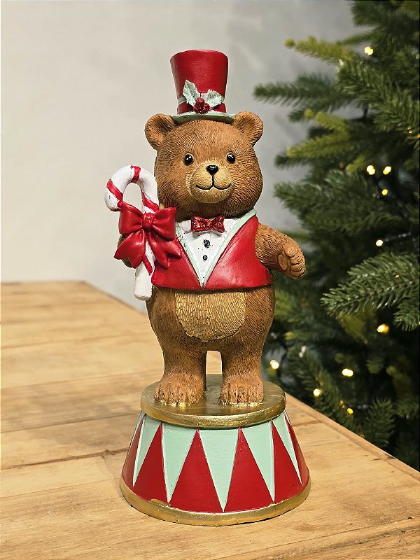 URSO NO CIRCO 21,6CM