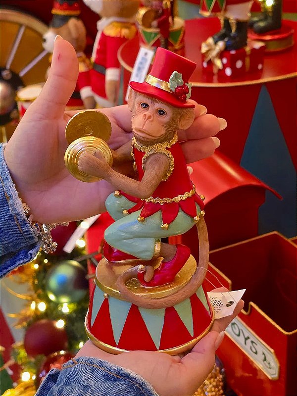 MACACO NO CIRCO 20,3CM - PRÉ VENDA 2026