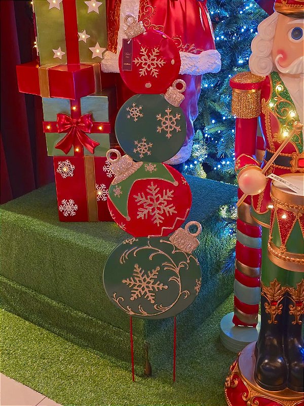 PLACA EM METAL BOLAS 1,23CM USO EXTERNO - PRÉ VENDA 2026