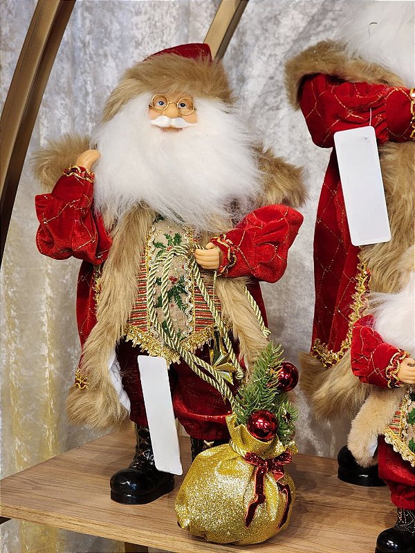 PAPAI NOEL VERMELHO 45CM - PRÉ VENDA 2026