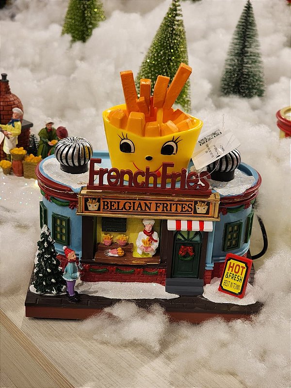 CENÁRIO VILA NATALINA LOJA DE FRITAS 18,5CM - PRÉ VENDA 2026