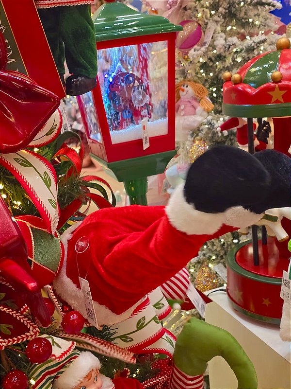 PERNA DO PAPAI NOEL COM MOVIMENTO 35CM - PRÉ VENDA 2026