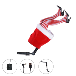 PERNA DA MAMÃE NOEL COM MOVIMENTO 42,5CM - PRÉ VENDA 2026