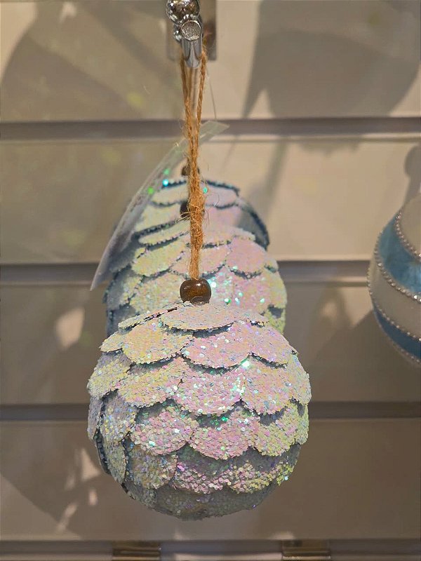 BOLA PINHA FURTA-COR 8CM COM 3 UNIDADES - PRÉ VENDA 2026