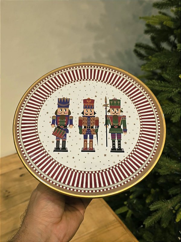 BOLEIRA DECORADA SOLDADO 22CM