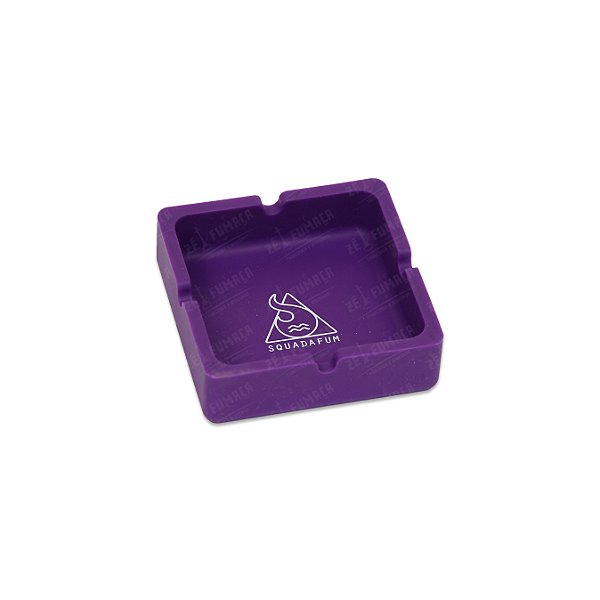 Cinzeiro Quadrado Squadafum - Roxo