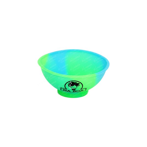 Cuia de Silicone Na Boa - Mix Azul Verde