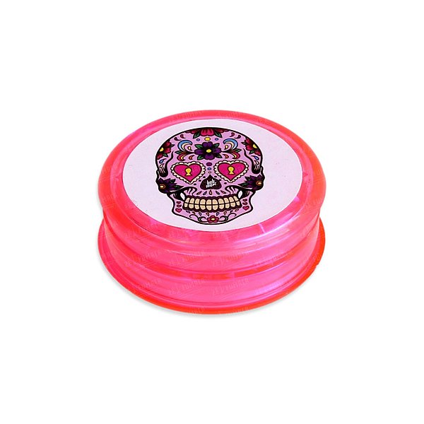 Dichavador de Acrílico Grande Rosa - Caveira Mexicana